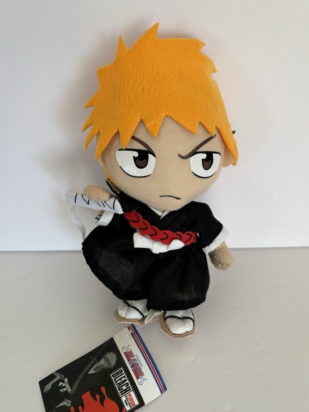 Bleach Ichigo Kurosaki 8" Plush Doll Anime Licensed NEW